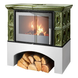 Kachlová kamna ABX Panonie exklusive, Zelená